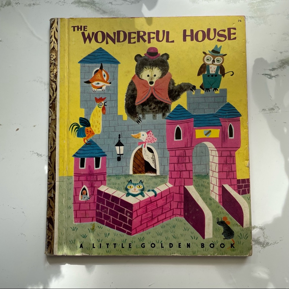 A Little Golden Book -  The Wonderful House